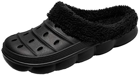 fur lined plastic clogs