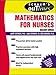 Schaum's Outline of Mathematics for Nurses