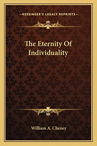 The Eternity Of Individuality