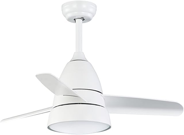 Newday Ceiling Fans with Lamps, Ceiling Fans with Lighting and Remote Control, Ceiling Fans Quiet Reversible, 36", Noiseless DC Motor, 24W, 3 ABS Blades, Small Ceiling Fan for Bedroom Living Room Kid