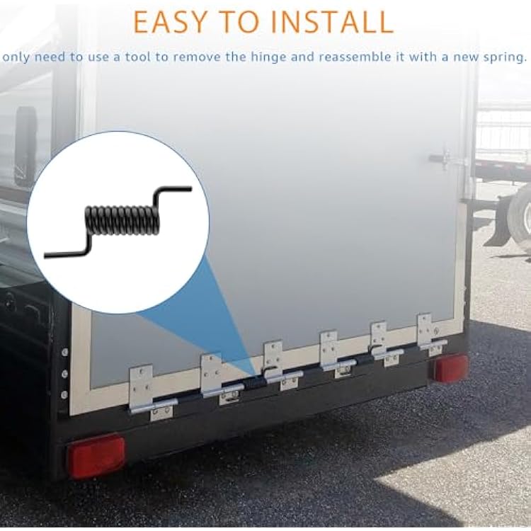 173067 Toy Transport Vehicle Ramp Door Spring Replacement,for Medium Strength Trailer Ramp HitchMulti-Purpose Trailer Ramp Door Spring Replacement Part