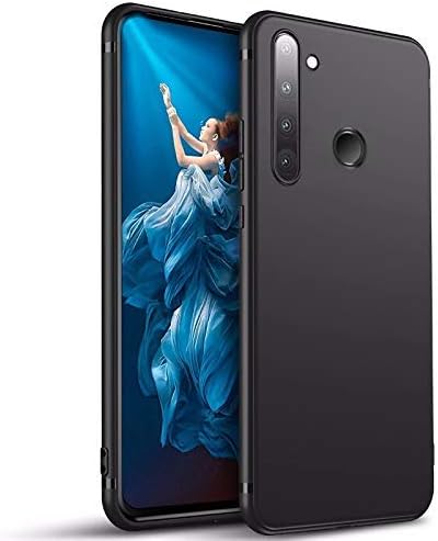 ValueActive Back Cover for Realme 5 Pro (thermoplastic_Polyurethane, Polycarbonate_Soft Black)