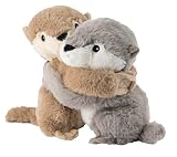 Warmies Maskotka / przytulanka "Otter" zestaw 2 szt. be?owy br?zowy