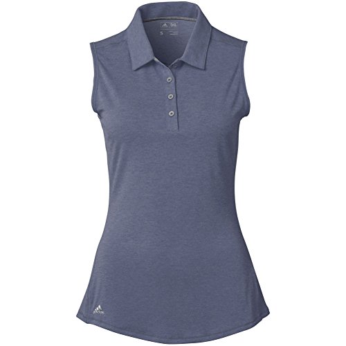 adidas Golf Women's Climalite Heather Sleeveless Polo