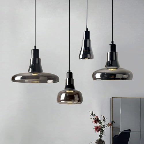 Lámpara colgante de techo interior con luces de alambre y altura ajustable 8
