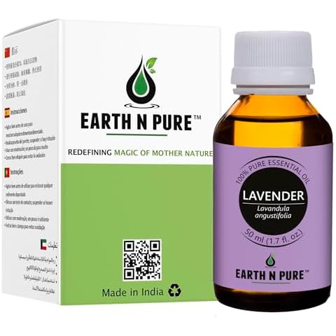 Earth N Pure Lavender Essential Oil Pure and Natural 50 ml Cover