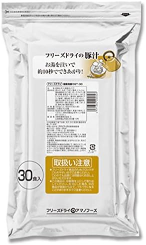 Amazon アマノフーズ フリーズドライ 味噌汁 業務用 豚汁 11g 30食入 X2個 セット Gt 30 即席 みそ汁 アマノフーズ 味噌汁 通販