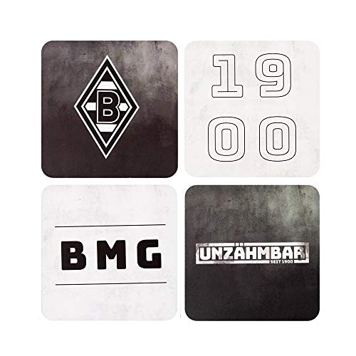 Borussia Mönchengladbach Kork Untersetzer 12er Set