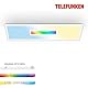 TELEFUNKEN - LED Panel, LED Deckenleuchte, Deckenlampe dimmbar, inkl. Fernbedienung, RGB-Innenbereich, 22 Watt, 2200lm, Timerfunktion, 1000x250x63mm (LxBxH) 319206TF Weiß