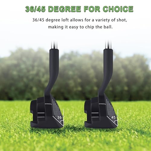 image for MAZEL Chipper Club Pitching Wedge for Men & Women,36/45 Degree - Save 