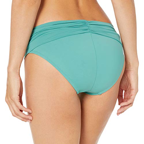 Image of La Blanca Women's Island Goddess Shirred Band Hipster Bikini Bottom