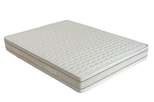 Night&More Matelas ressorts ensachés accueil mousse à mémoire160 x 200 x 25...