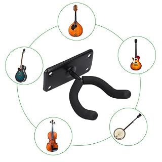 Instrument de guitare suspendu guitare support mural support de guitare support de basse pour guitares acoustiques électriques et basses ukulélé violon - Les Beatles, Paul McCartney, John Lennon, RIngo Starr, George Harrison Instrument de guitare suspendu guitare support mural support de guitare support de basse pour guitares acoustiques électriques et basses ukulélé violon – Image 5