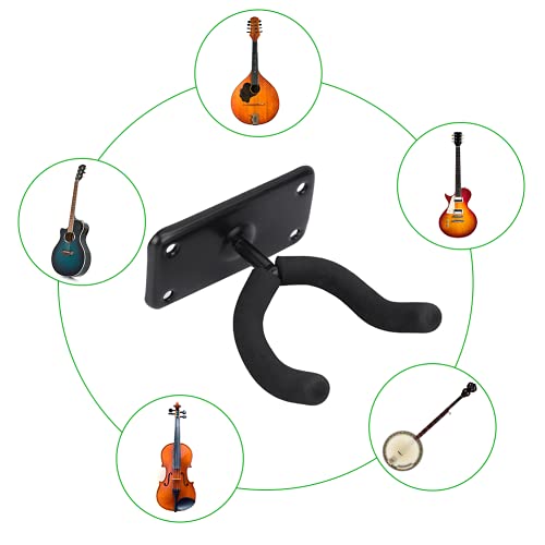Instrument de guitare suspendu guitare support mural support de guitare support de basse pour guitares acoustiques électriques et basses ukulélé violon - Les Beatles, Paul McCartney, John Lennon, RIngo Starr, George Harrison Instrument de guitare suspendu guitare support mural support de guitare support de basse pour guitares acoustiques électriques et basses ukulélé violon – Image 6