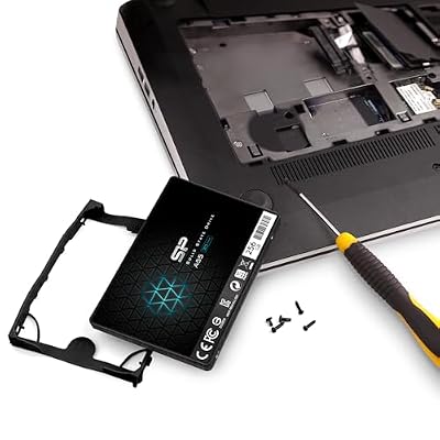 Silicon Power 256GB SSD 3D NAND A55 SLC Cache Performance Boost SATA III 2.5 Internal Solid State Drive SU256GBSS3A55S25AH
