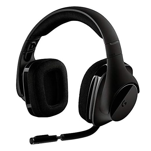 Headset Gamer Sem Fio Logitech G533 7.1 Dolby Surround com Drivers de Áudio Pro-G e Bateria Recarregável