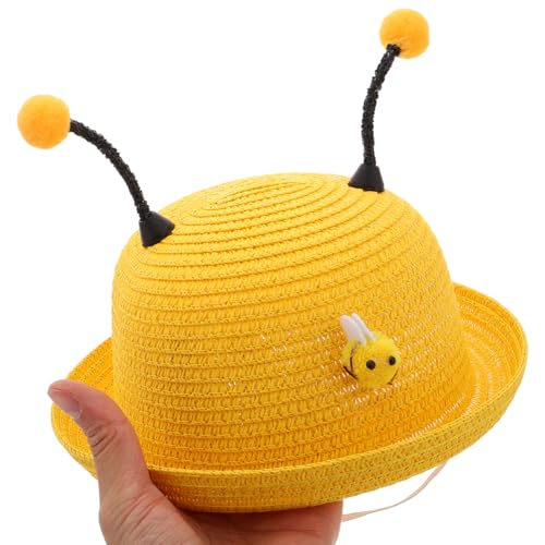 Lightweight Sun Hat with UV Protection Cute Beach Cap for Boys and Fit for Summer Activities Easy to Clean and Airy Yellow4