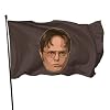 N/ Dwight Schrute De Office Vlag Banner,0.9 * 1,5 m