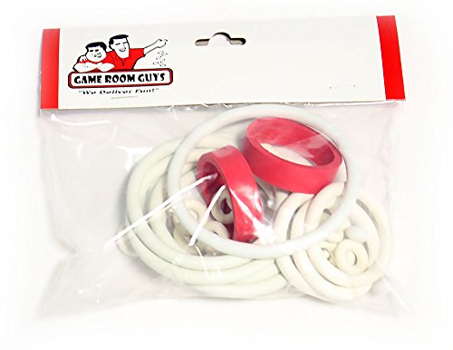 Game Room Guys Bally 1977 Black Jack Pinball White Rubber Ring Kit
