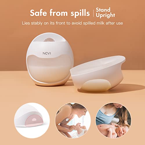 Ncvi Manual Wearable Breast Pump | Breastmilk Collector, Hands-Free & Portable, Natural Expression, Breast Feeding Essentials | Astronaut Series, 1Pc #TOP4