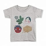 [igsticker] キッズ Tシャツ 子供服 5.6オンス 綿100% 天竺 クルーネック ガーメントプリント 節分 豆まき 鬼 015786