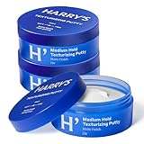 Harry's Texturizing Hair Putty, Mens Hair Styling Products, 2.5 Fl Oz, 3 Pack