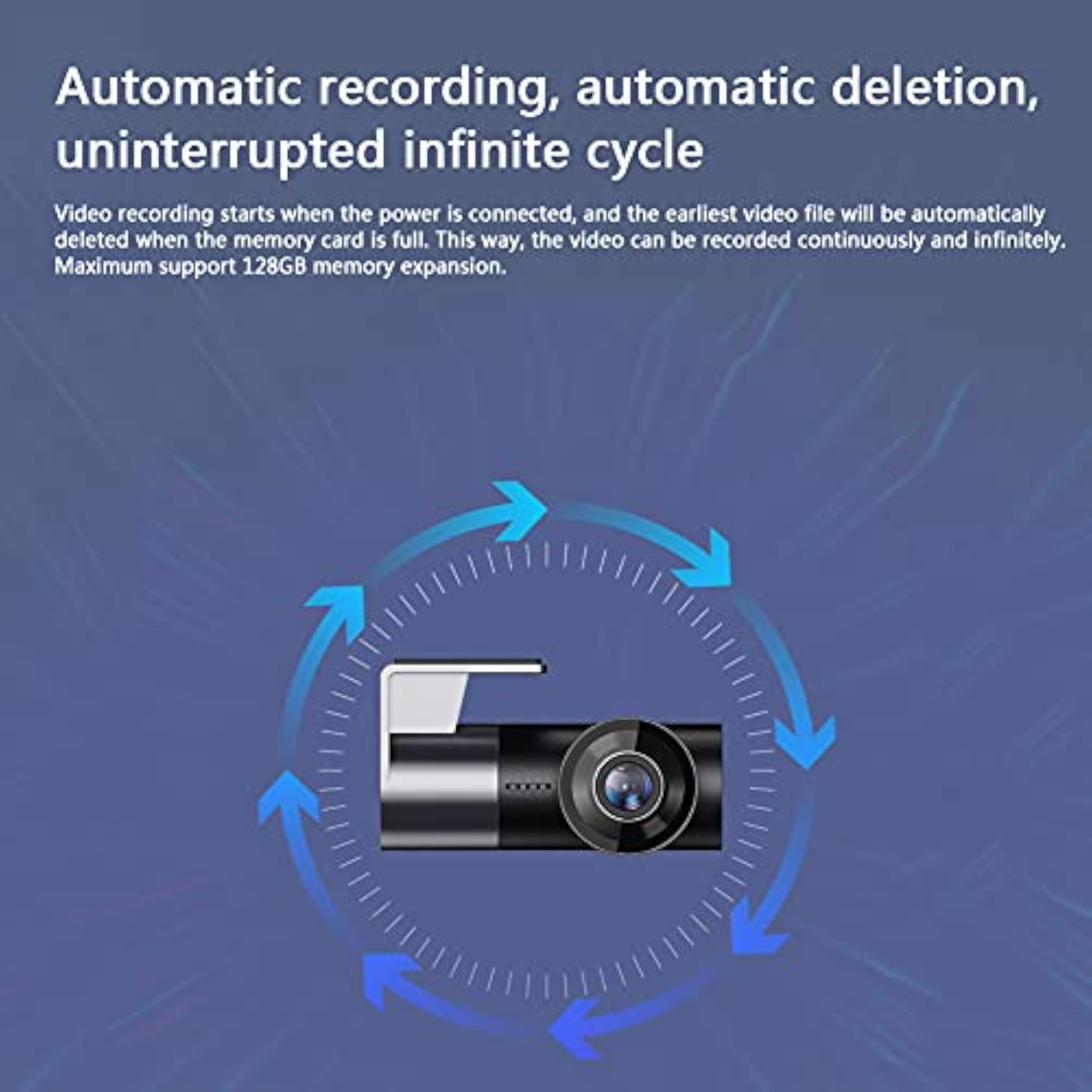 WiFi Car Hidden High Definition Dashcam