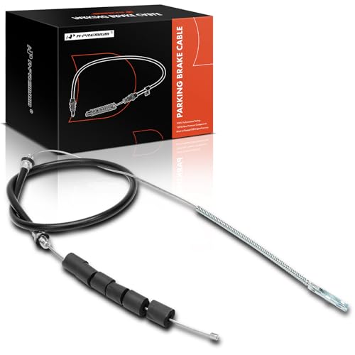 A-Premium Rear Driver Side Parking Brake Cable Assembly Compatible with Ford, Lincoln, Mercury Models: Crown Victoria 2003-2011, Town Car 2008-2009, Grand Marquis 2003-2011, Marauder 2003-2004