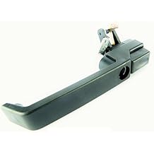 ALLMAKES/BRITPART Front Left Hand Push Button Door Handle Compatible with Land Rover Defender 90/110 1987-2001, Part # MXC7651