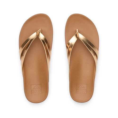 REEF Womens Sandals, Cushion Spring Joy, Sunset Bronze, 6 by REEF - Used condition - Image 3