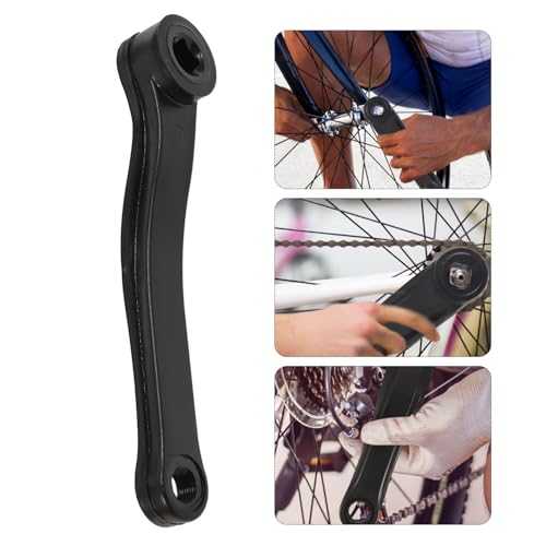 SEWACC Crank Arm Bicycle Crank Arm Bike Crank for Mountain Bike Road Bike (Assorted style), Black, 20.50X3.50X2.50CM - Image 4