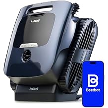 Beatbot AquaSense 2 Ultra Cordless Robotic Pool Cleaner for Complex Pools, Mapping with AI Camera, 5-in-1 Cleaning, Smart Surface Parking, Skimmer with APP Control, Water Clarification Prussian Blue