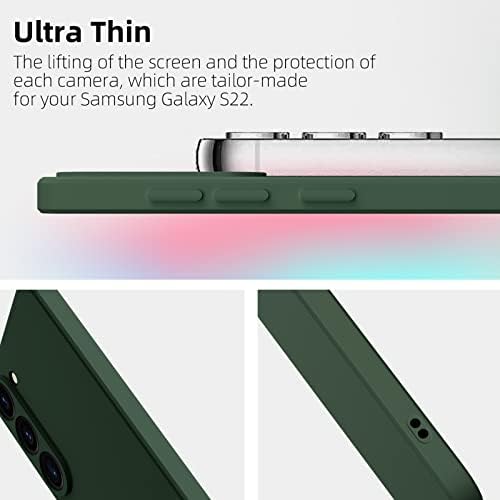 Etui silikonowe na telefon Samsung Galaxy S23, ElestBela Hany, etui na Samsung S23, ultra cienkie, z mikrofibry, odporne na zarysowania, wszechstronna ochrona, etui ochronne do Samsung Galaxy S23 6,1"
