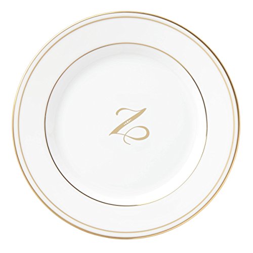 Lenox Federal Gold Script Monogram Dinnerware Bread/Butter Plate, Z