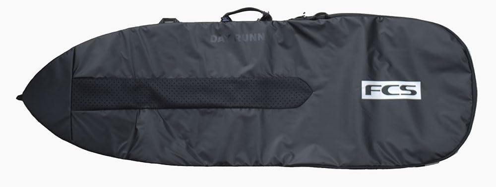 FCS 3DxFit Day Funboard Surfboard Bag - Black/Warm Grey