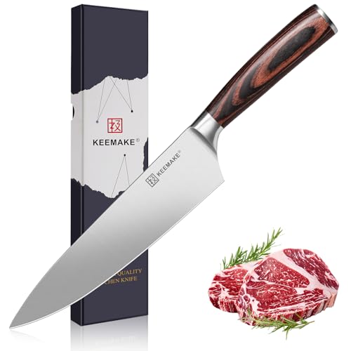 6" Damascus Chef Knife, Ultra Sharp 10° Edge Japanese VG10 Kiritsuke Kitchen Knife with Ash Sheath, 67 Layers Hand Forged Hammered Cooking Knife for Meat, Vegetable & Fruit, Camping & BBQ Gift