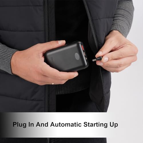 Hecusma Heated Vest Battery Pack 16000Mah 7.4V, Battery Pack For Heated Vest For Ororo For Venustas, Rechargeable Power Bank For Heated Vest thumb #6