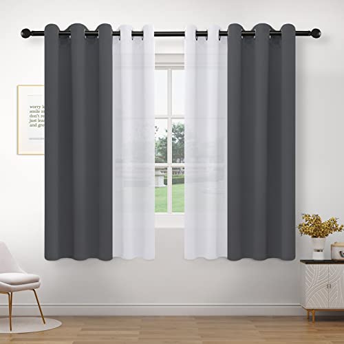 PureFit Set mit 4 Vorhängen Cover