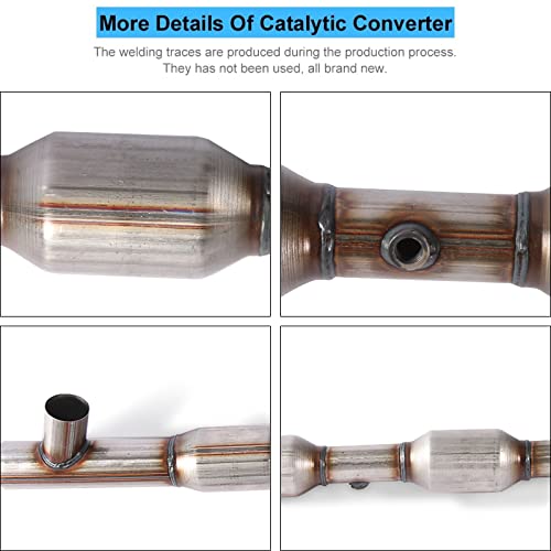 Boardroad Catalytic Converter Y Pipe Stainless Steel For 2005 2006 2007 2008 Ford E-150 E-250 E-350 Super Duty 5.4L #TOP1