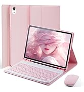 Custodia per iPad Pro 13 2025 / 2024 rose gold - copertina Trifold funzione tastiera / supporto - Italiano