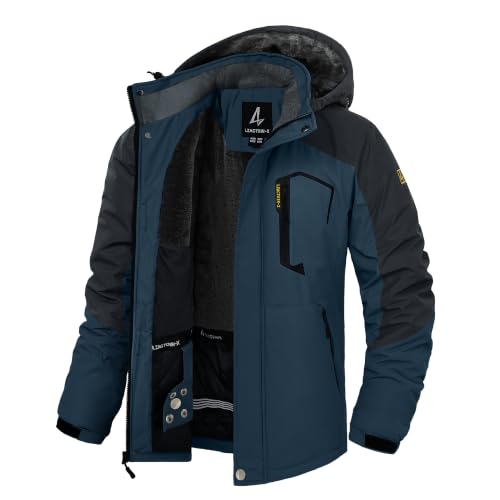 Image of Mens Winter Coats Puffer Waterproof Ski Insulated Jacket