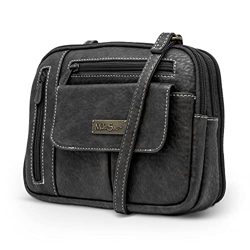 Image of MultiSac Zippy Triple Compartment Crossbody Bag