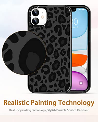Vejerkk [3 In 1 Compatible With Iphone 11 Case,Cute Cheetah Leopard Pattern With Built-In Bumper Protective Phone Case Cover Designed For Iphone 11 Cases 6.1" Screen Protector + Camera Lens Protector #TOP5