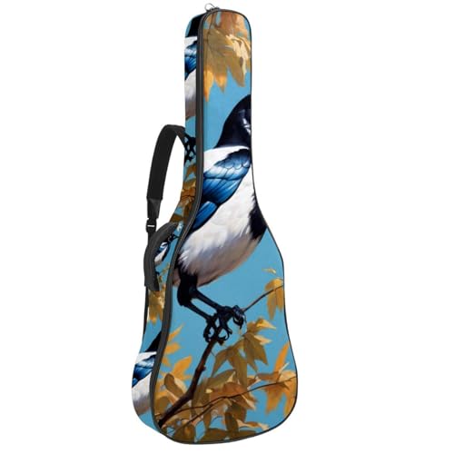 Étui étanche pour guitare de 42 pouces avec poches de rangement amples