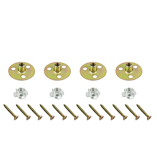 Quluxe Sofa Legs, 4.5 Inch Plastic Couch Legs Replacement Furniture Legs, Square Legs With M8 Hanger Bolts (Pack Of 4) #TOP7