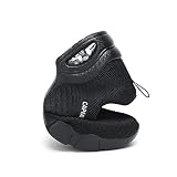 CERYTHRINA Damskie buty jazzowe, sznurowane trampki, nowoczesne buty do tańca, na platformie, do chodzenia, tańca, Czarny 21, 42/42.5 EU