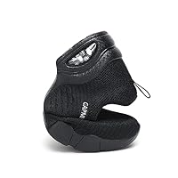 Dame Split Sole Athletic Schuhe Trainer leichte Atmungsaktiv Jazz Fersenschuhe Training Komfort Tanzsneaker Moden Laufschuhe Leichte Schuhe Schwarz 40 – Ansicht 4