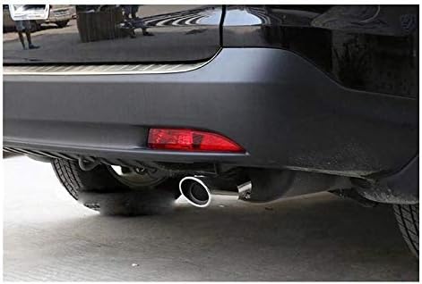 1pcs Silver Stainless Steel Exhaust Tail Rear Muffler Tip Tailpipe Trim compatible For Buick Verano Hatchback 2012 2013 2014 2015 2016 2017 2018 2019 2020 2021 2022 2023 2024 2025 2026