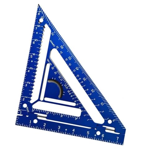 Herramienta escuadra de cabrilla aluminio para carpintero miniatura 1