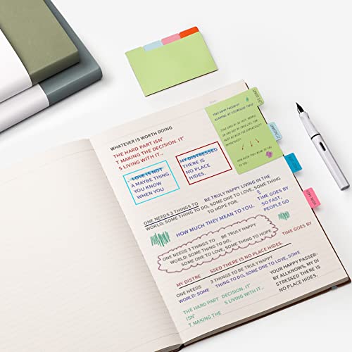 Hiukooka College Ruled Lined Journal Notebook- 320 Pages A4 Softcover Large Journal, 8.5''×11'', 100Gsm Thick Paper, Leather Journal For Writing Office School Business, Inner Pocket - Grayblue #TOP4